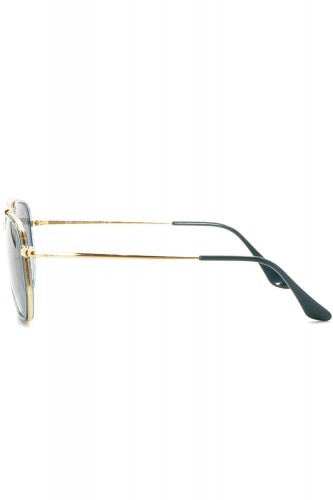 Ray-Ban - Occhiali da sole in metallo squadrati unisex oro - RB3648M 9241/R5
