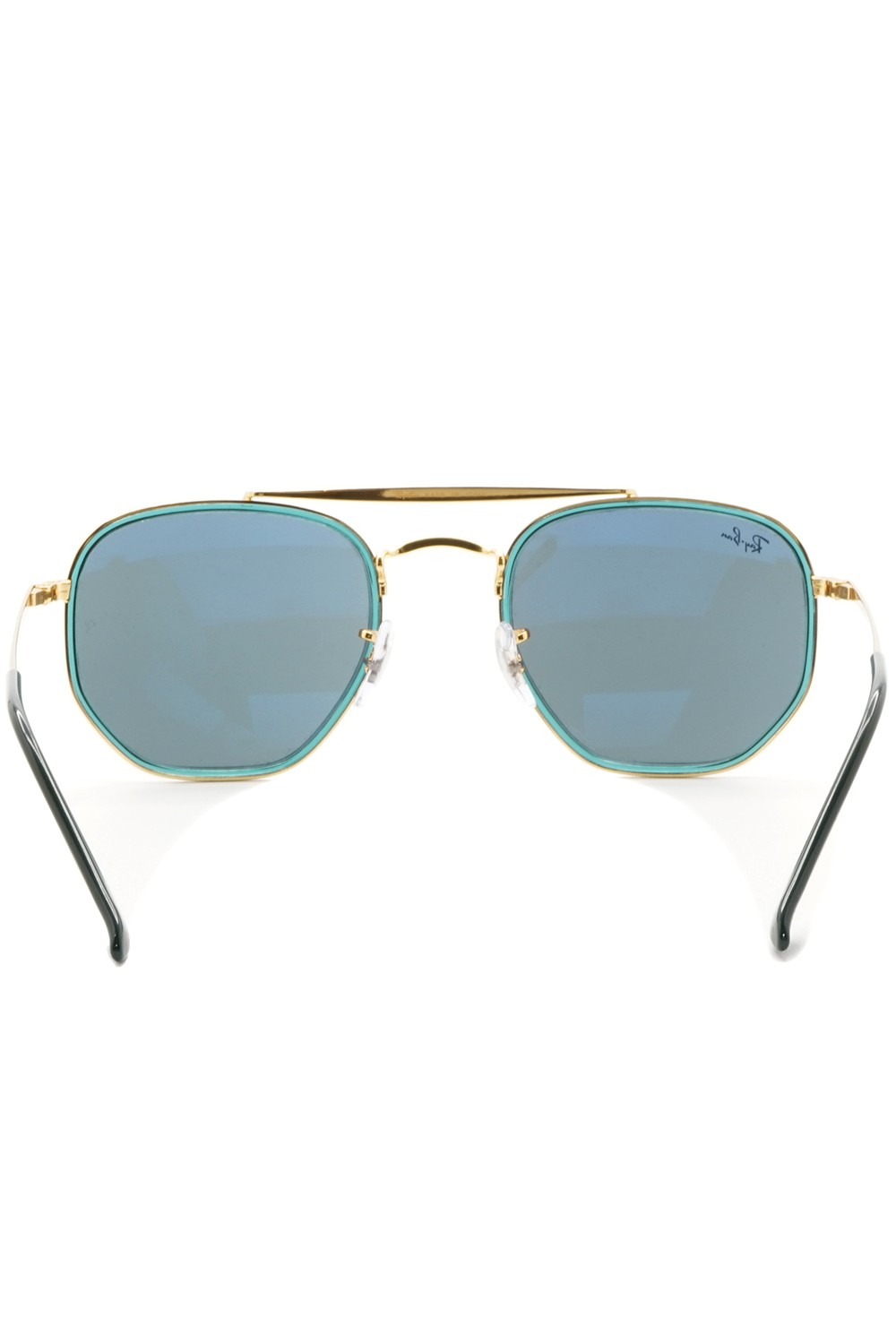 Ray-Ban - Occhiali da sole in metallo squadrati unisex oro - RB3648M 9241/R5