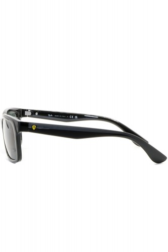 Ray-Ban - Occhiali da sole in celluloide rettangolari per uomo nero - RB4393M