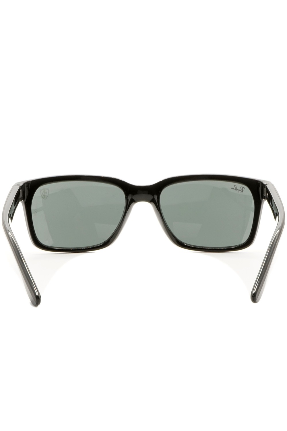 Ray-Ban - Occhiali da sole in celluloide rettangolari per uomo nero - RB4393M