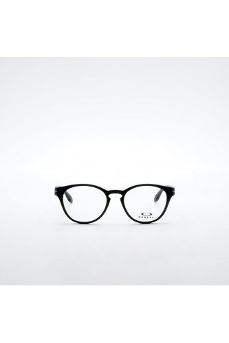 Oakley - Occhiali da vista in resina tondi per bambina nero satinato - OY8017