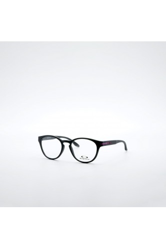 Oakley - Occhiali da vista in resina tondi per bambina nero satinato - OY8017