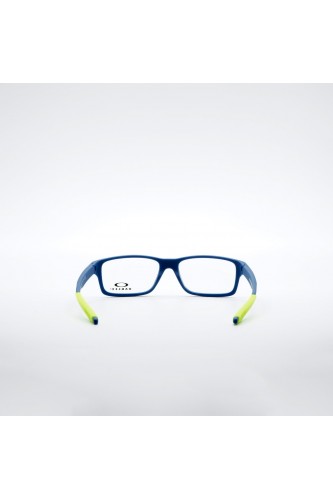 Oakley - Occhiali da vista in resina rettangolari per bambino blu/fluo - OY8002