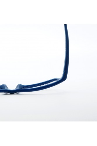 Oakley - Occhiali da vista in resina rettangolari per bambino blu/fluo - OY8002