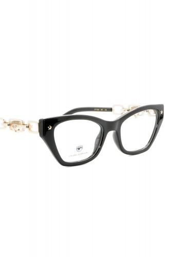 Chiara Ferragni - Occhiali da vista in celluloide cat eye per ragazza nero -