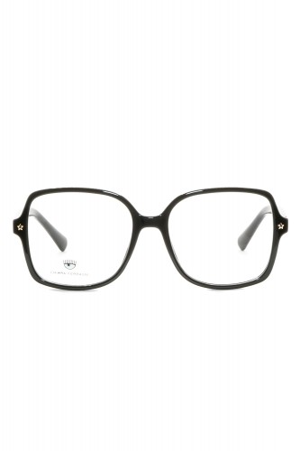 Chiara Ferragni - Occhiali da vista in celluloide squadrati per ragazza nero - 2