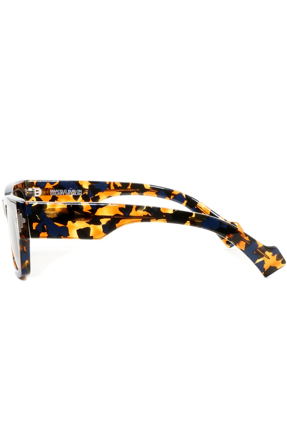 Marcelo Burlon County Of Milan - Occhiali da sole in celluloide squadrati