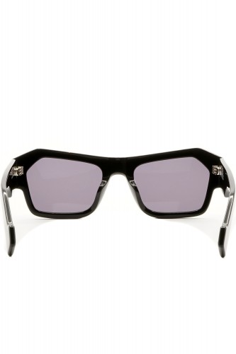 Marcelo Burlon County Of Milan - Occhiali da sole in celluloide rettangolari