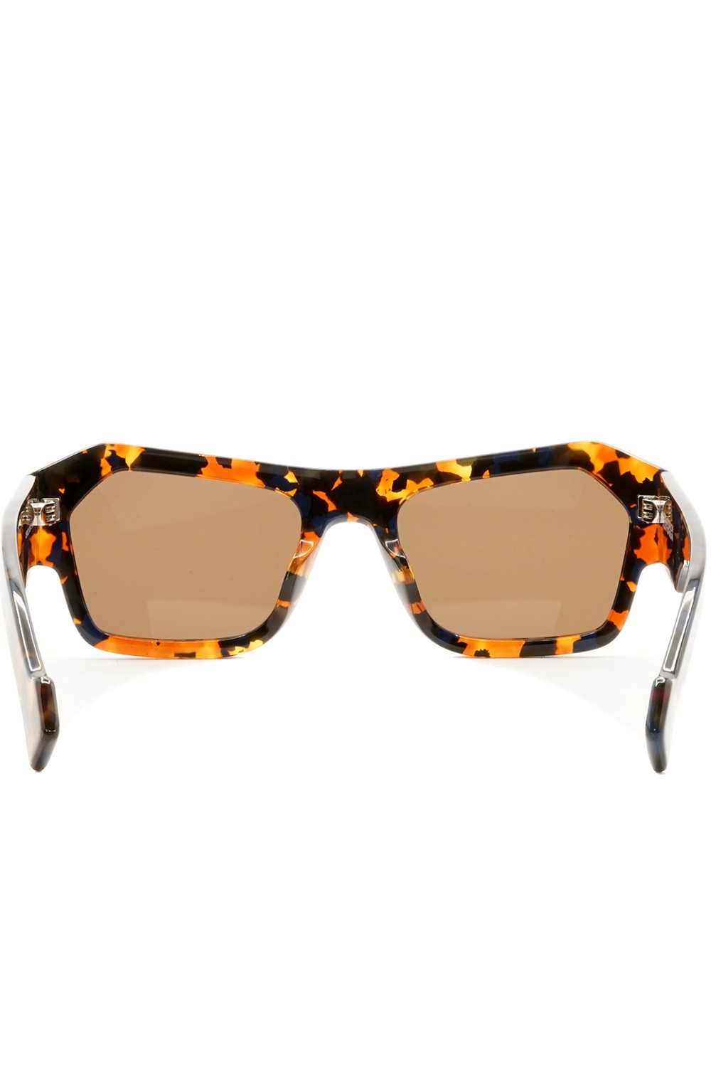 Marcelo Burlon County Of Milan - Occhiali da sole in celluloide rettangolari