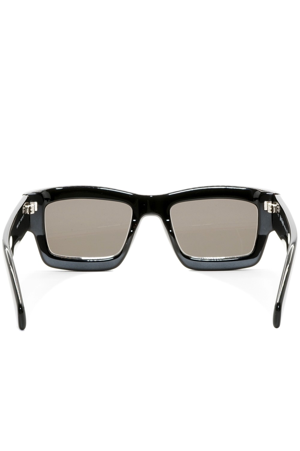 Palm Angels - Occhiali da sole in celluloide squadrati unisex nero - PERI030