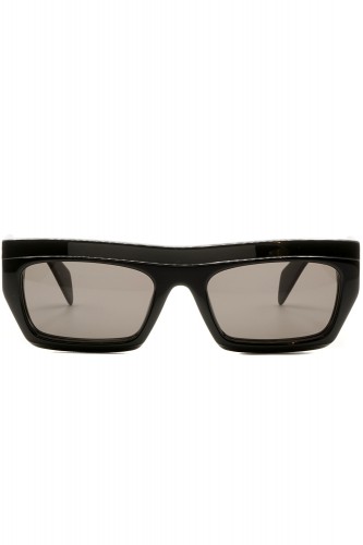 Palm Angels - Occhiali da sole in celluloide rettangolari unisex nero - PERI028 2