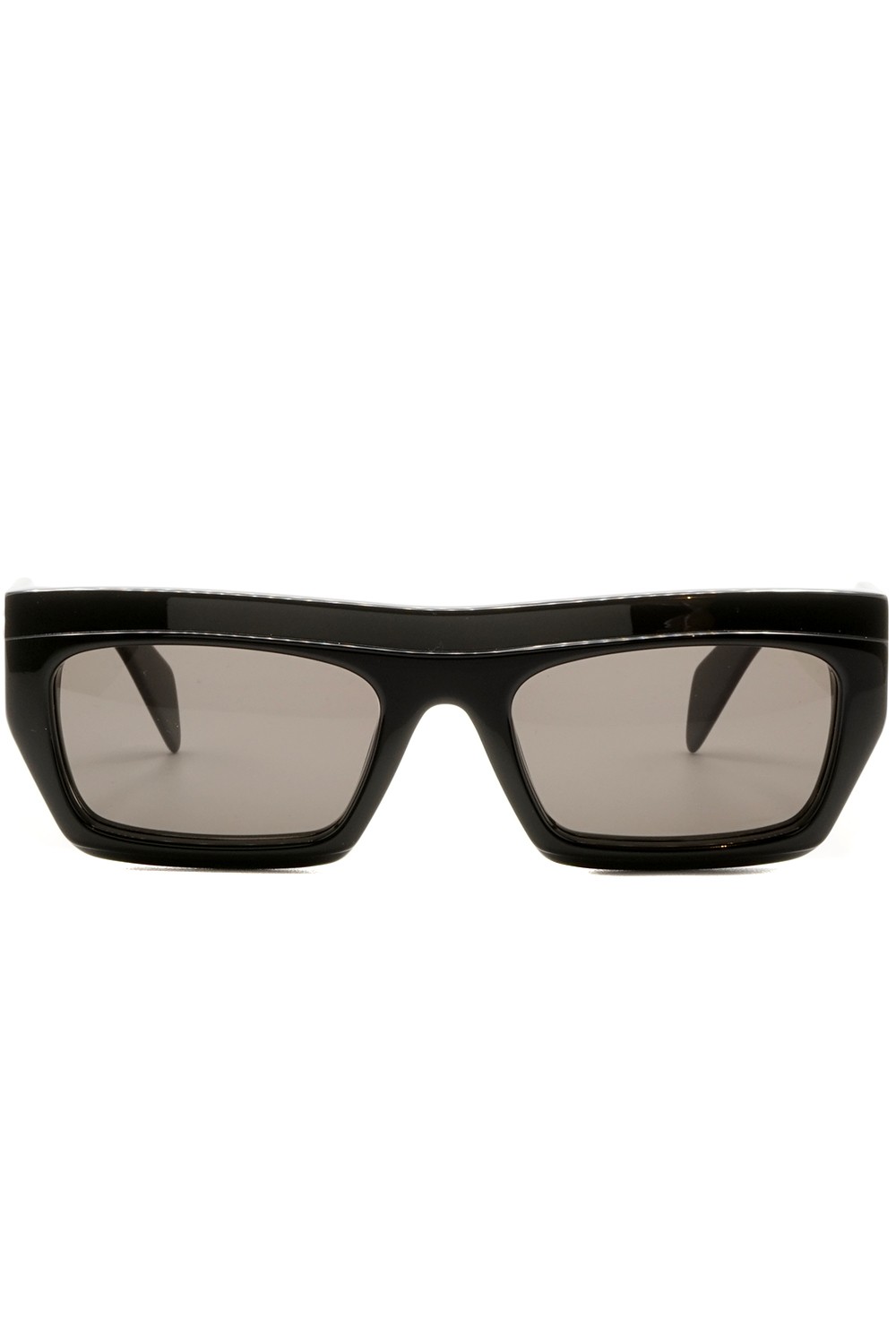 Palm Angels - Occhiali da sole in celluloide rettangolari unisex nero - PERI028