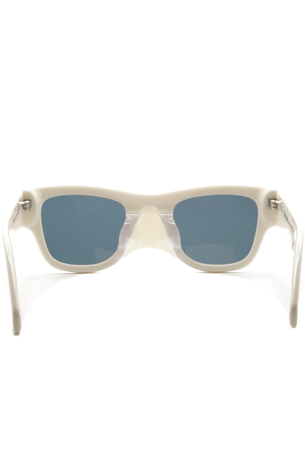 Palm Angels - Occhiali da sole in celluloide squadrati unisex bianco - PERI033