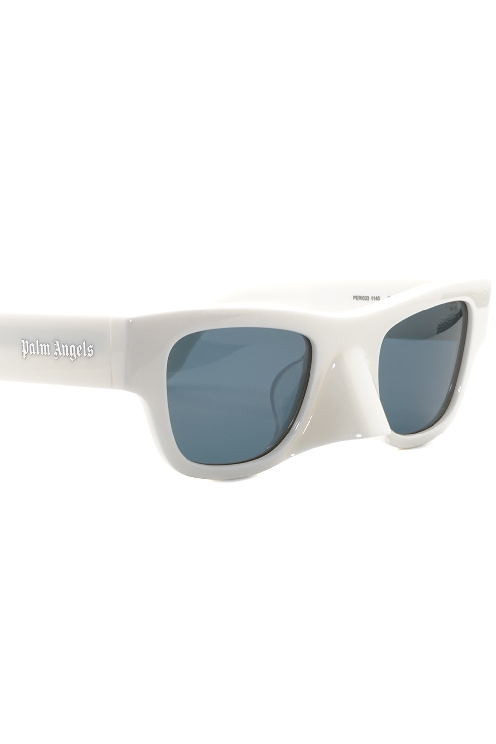 Palm Angels - Occhiali da sole in celluloide squadrati unisex bianco - PERI033
