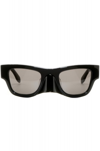 Palm Angels - Occhiali da sole in celluloide squadrati unisex nero - PERI033 2