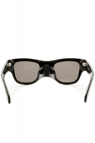 Palm Angels - Occhiali da sole in celluloide squadrati unisex nero - PERI033