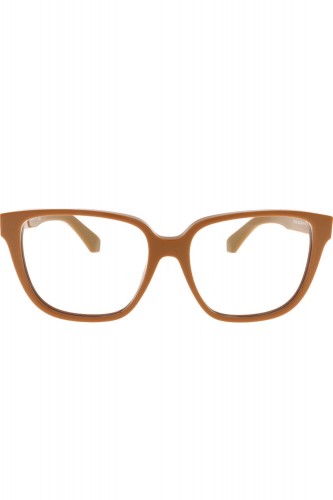 Off-White - Occhiali da vista in celluloide squadrati unisex marrone - OERJ005
