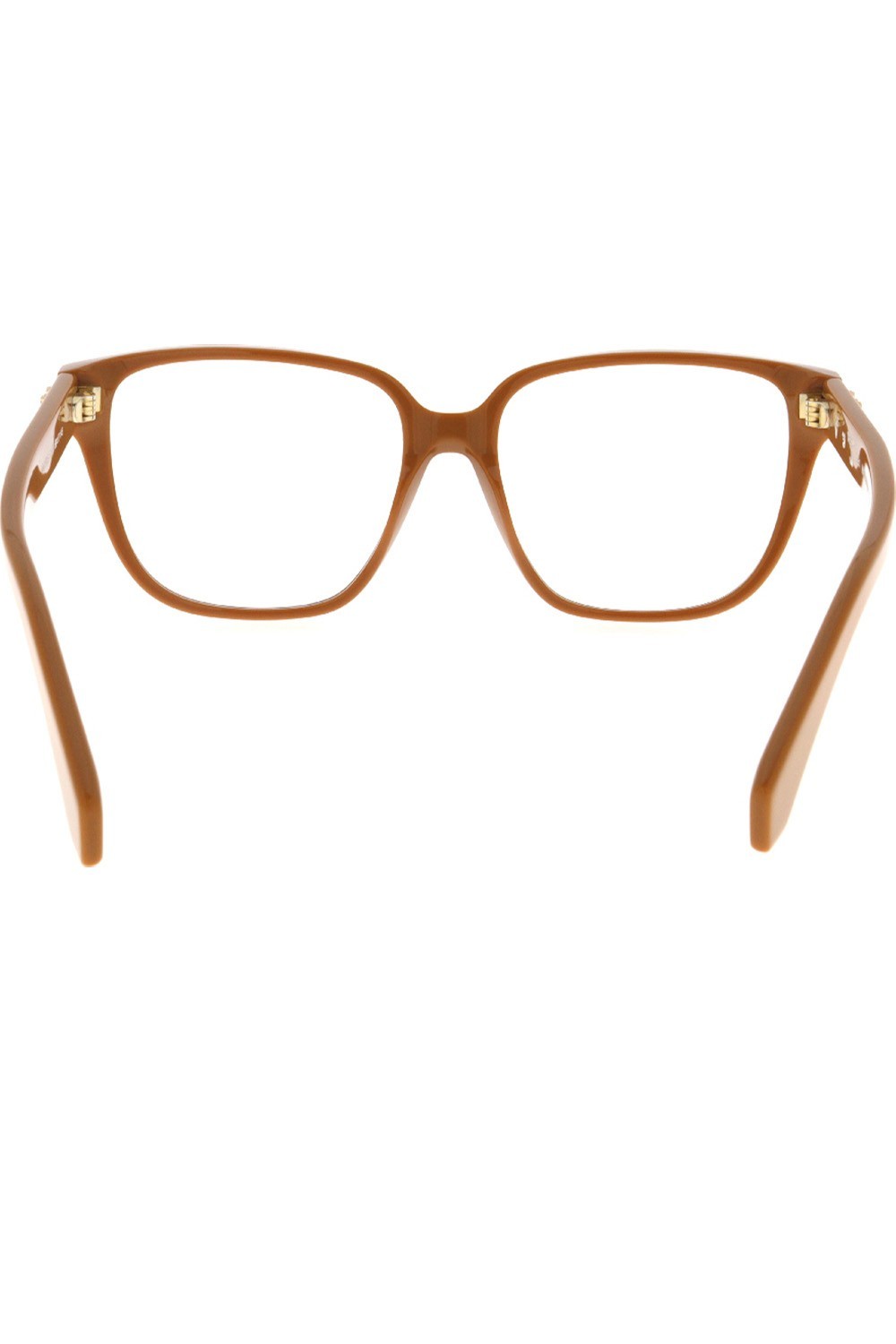 Off-White - Occhiali da vista in celluloide squadrati unisex marrone - OERJ005