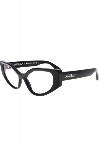 Off-White - Occhiali da vista in celluloide cat eye per donna nero - OERJ024