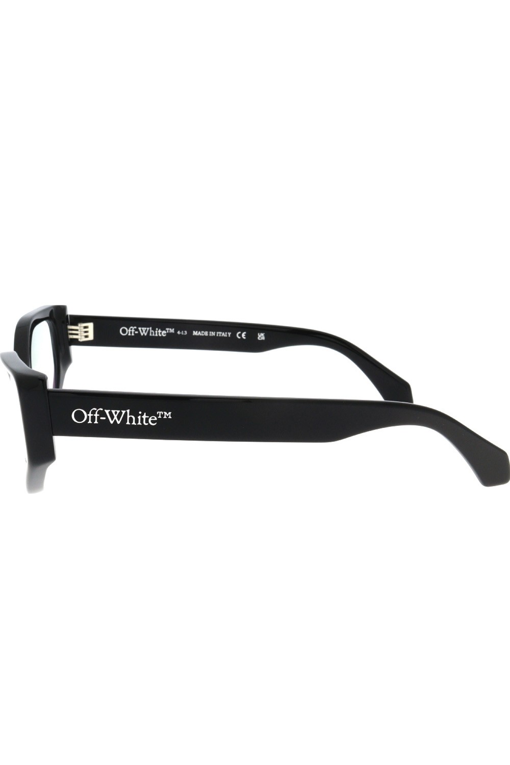Off-White - Occhiali da vista in celluloide cat eye per donna nero - OERJ024
