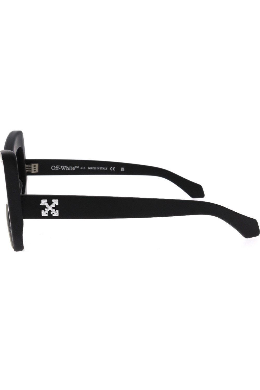 Off-White - Occhiali da sole in celluloide a farfalla per donna nero - OERI070