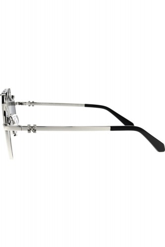 Off-White - Occhiali da sole in metallo a goccia unisex argento - OERI071 7207