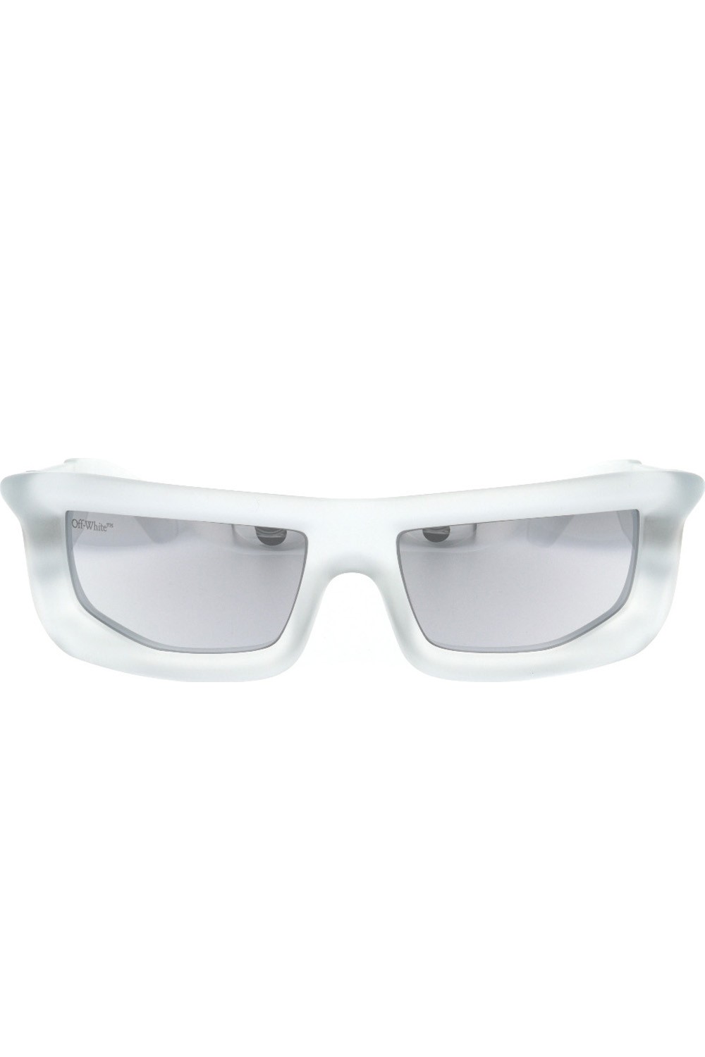 Off-White - Occhiali da sole in celluloide avvolgenti unisex grigio - OERI074