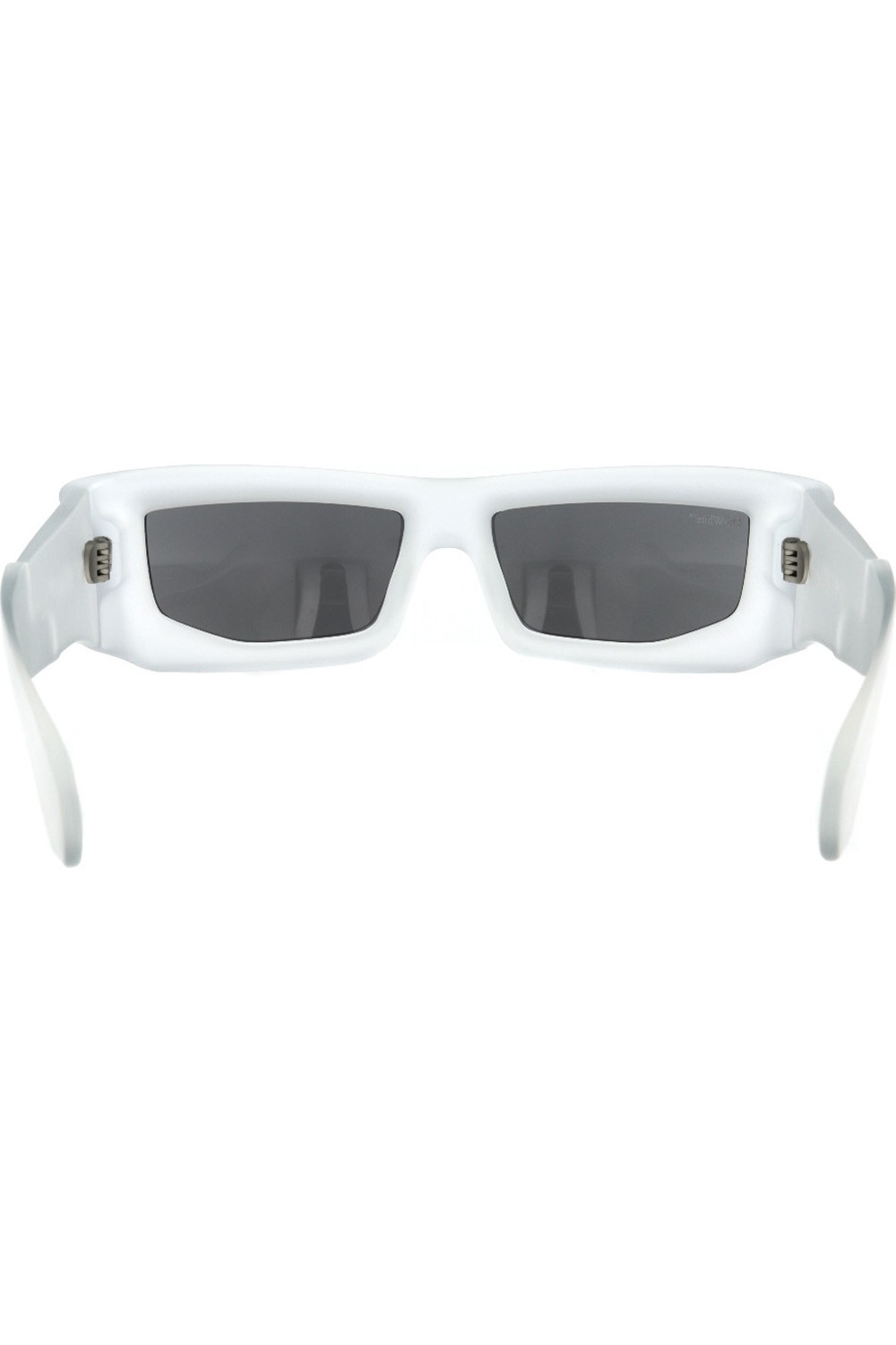 Off-White - Occhiali da sole in celluloide avvolgenti unisex grigio - OERI074