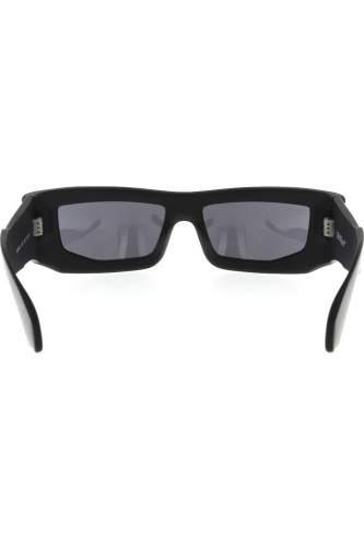 Off-White - Occhiali da sole in celluloide avvolgenti unisex nero - OERI074 1007