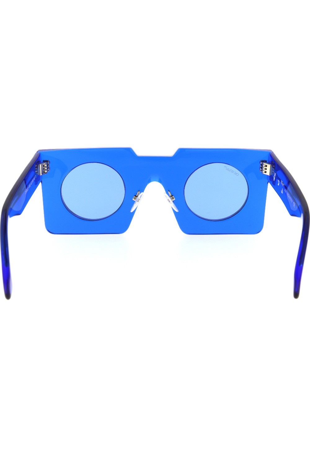 Off-White - Occhiali da sole in celluloide squadrati unisex blu - OERI023 4545