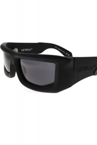 Off-White - Occhiali da sole in celluloide avvolgenti unisex nero - OERI074 1007