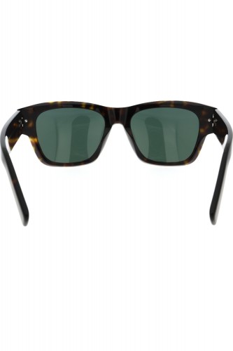 Christian Dior - Occhiali da sole in celluloide squadrati per uomo tartarugato