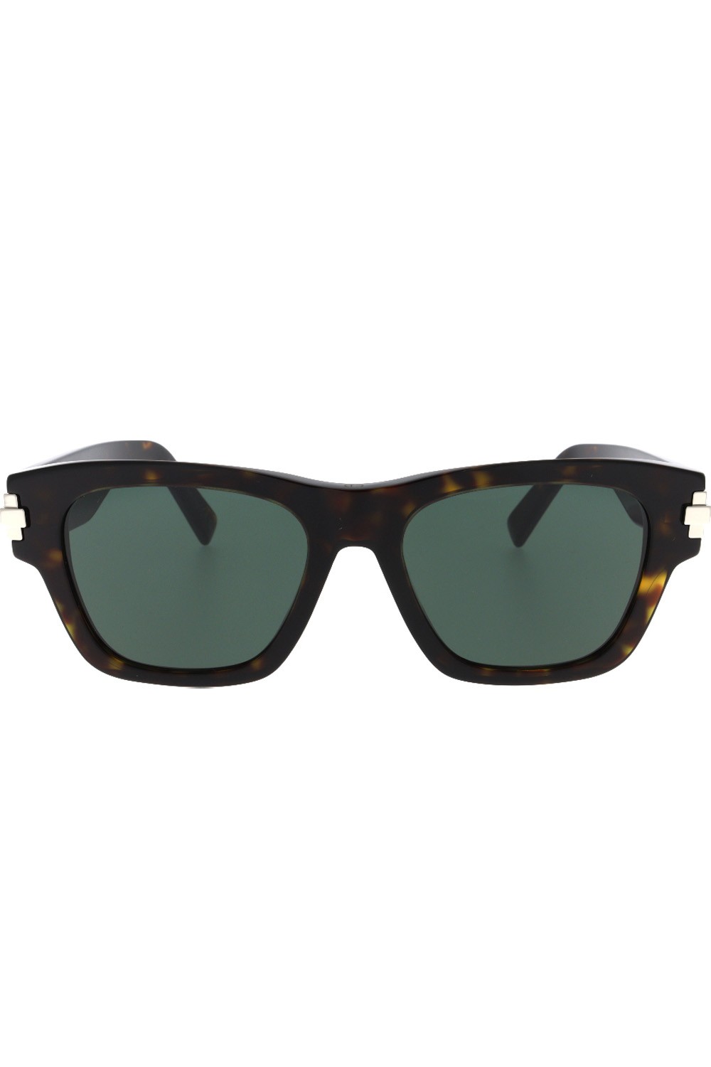 Christian Dior - Occhiali da sole in celluloide squadrati per uomo tartarugato