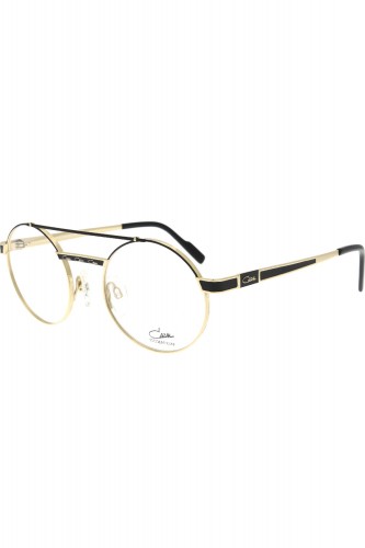 Cazal - Occhiali da vista in titanio tondi unisex oro - 7090 001