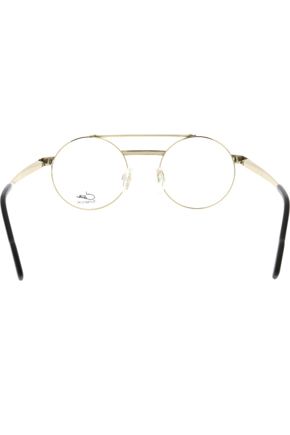 Cazal - Occhiali da vista in titanio tondi unisex oro - 7090 001
