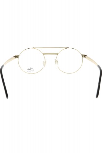 Cazal - Occhiali da vista in titanio tondi unisex oro - 7090 001