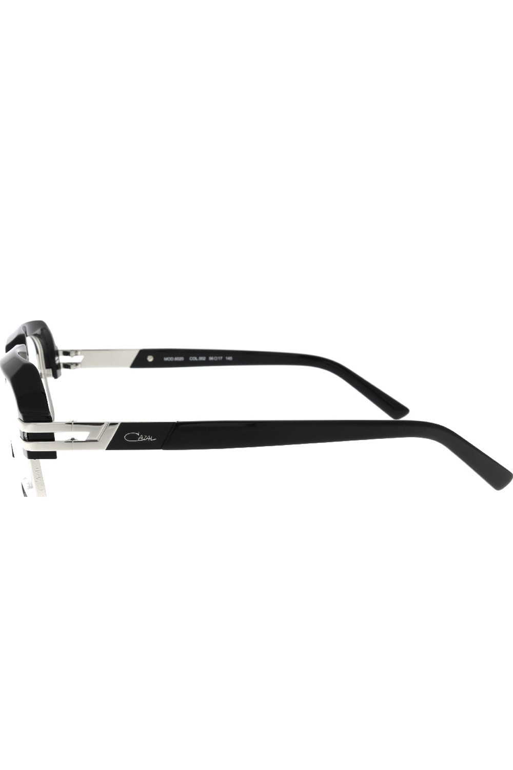 Cazal - Occhiali da vista combinati rettangolari unisex nero - 6020 002