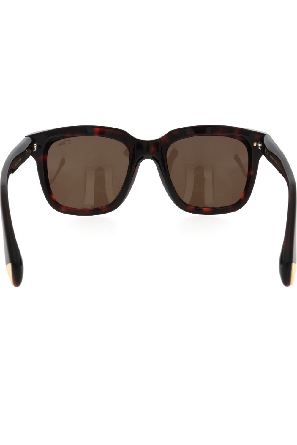 Cazal - Occhiali da sole in celluloide squadrati unisex tartarugato - 8501 002