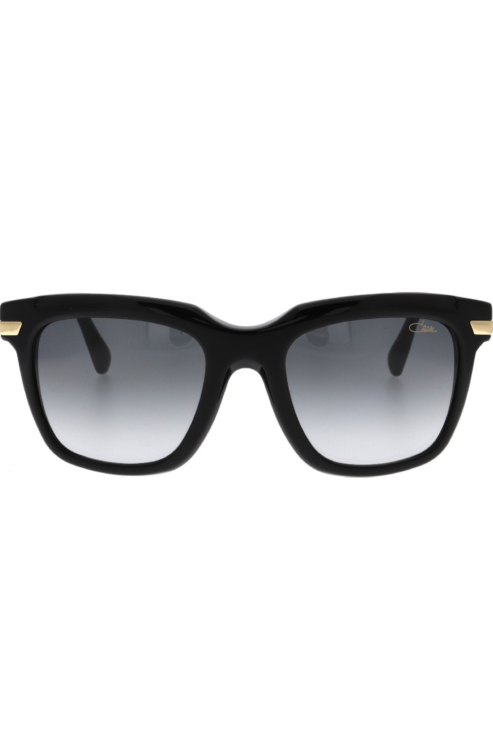 Cazal - Occhiali da sole in celluloide squadrati unisex nero - 8501 001