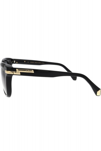 Cazal - Occhiali da sole in celluloide squadrati unisex nero - 8501 001