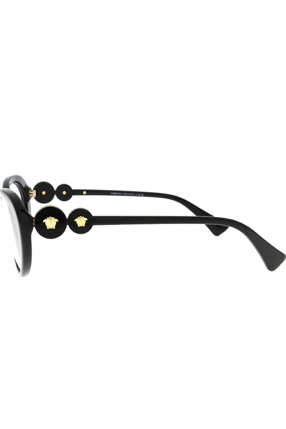 Versace - Occhiali da vista in celluloide cat eye per donna nero - 3331 GB1