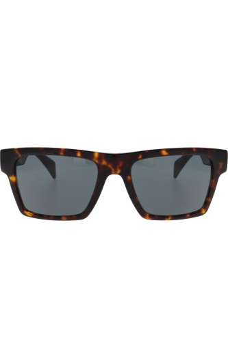 Versace - Occhiali da sole in celluloide rettangolari unisex tartarugato - 4445 2