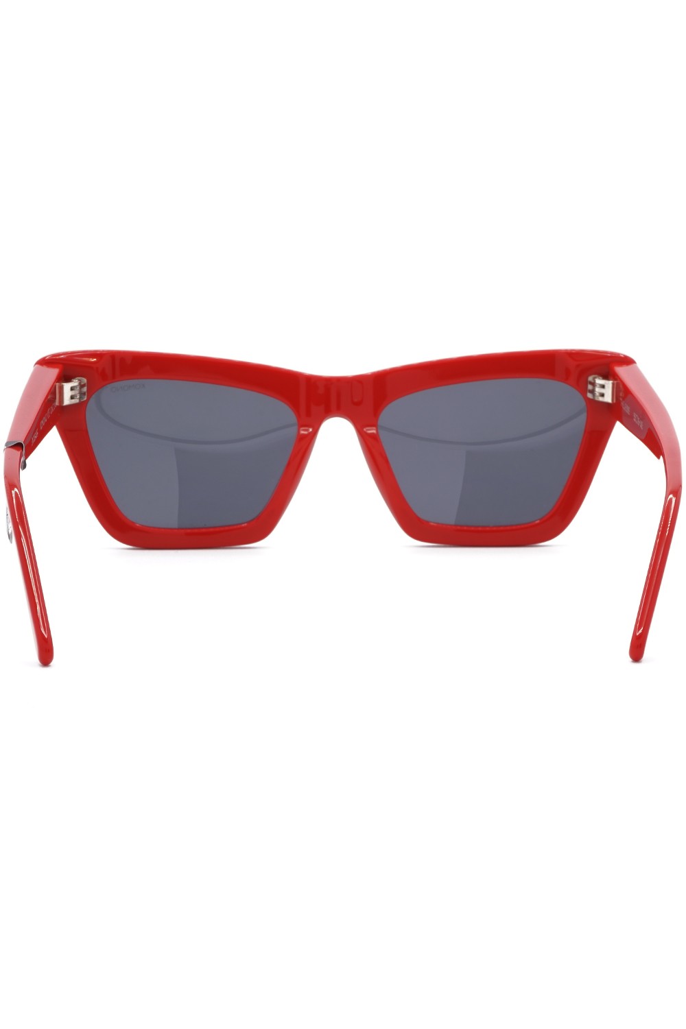 Komono - Occhiali da sole in celluloide cat eye per donna rosso - THE JESSIE