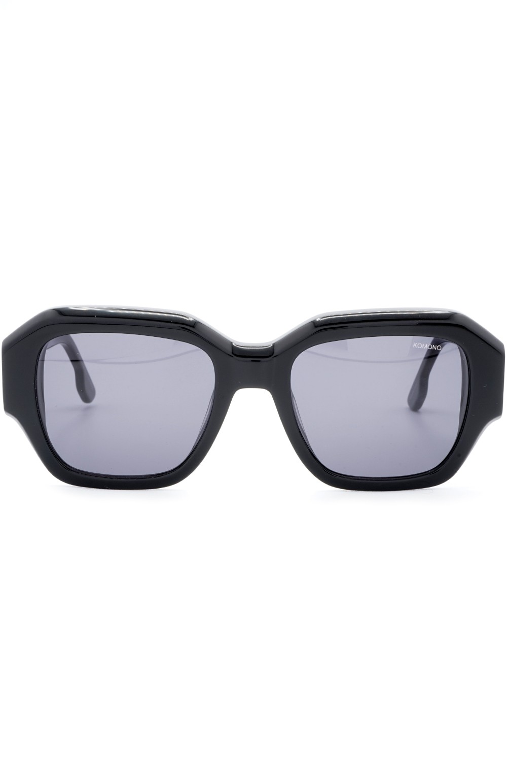 Komono - Occhiali da sole in celluloide squdrati unisex nero - THE LEE 8903