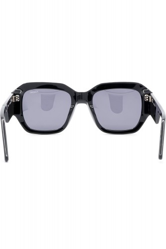 Komono - Occhiali da sole in celluloide squdrati unisex nero - THE LEE 8903