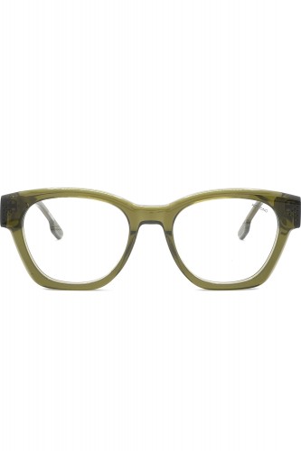 Komono - Occhiali da vista in celluloide squadrati unisex verde - THE OMAR 6676 2