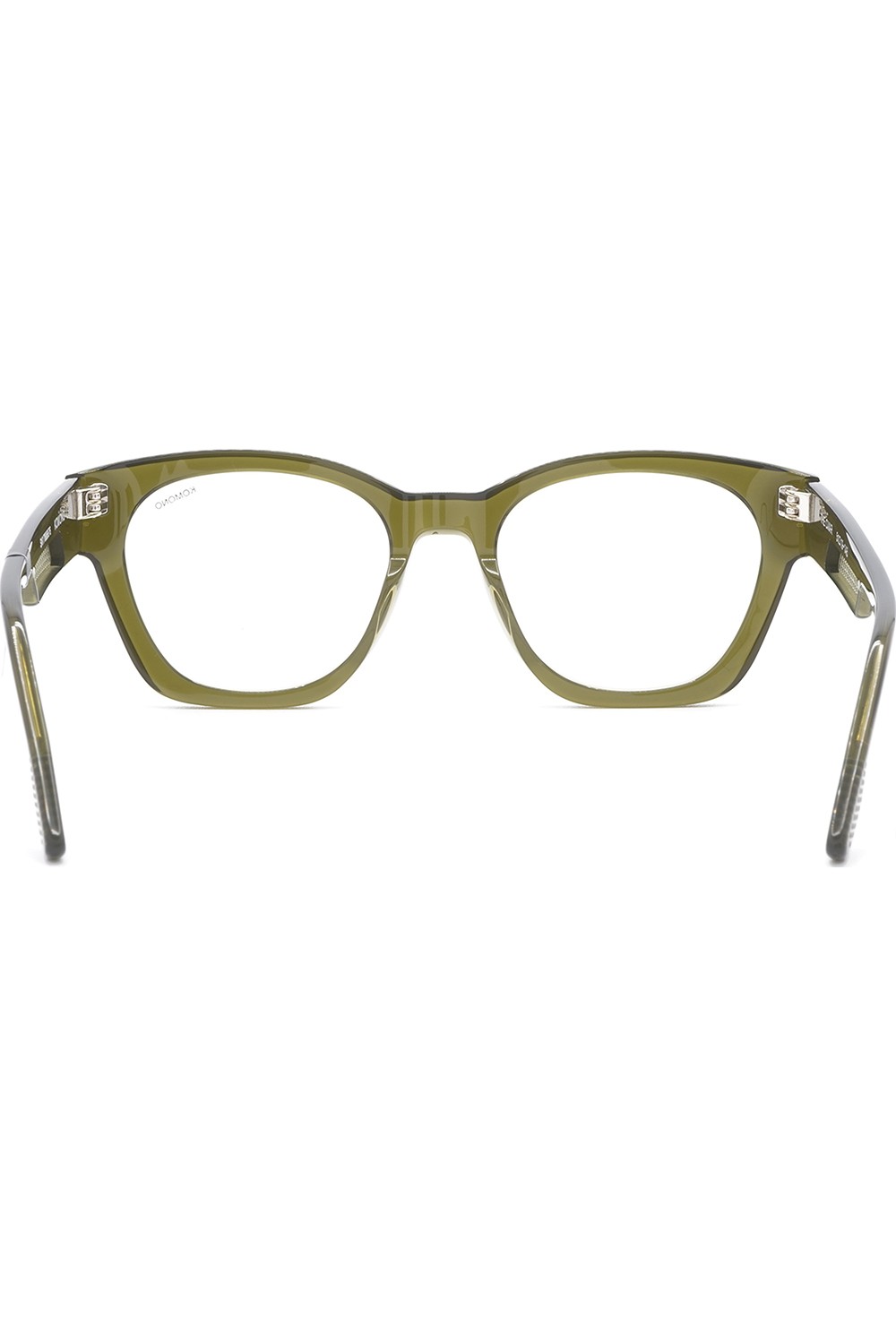 Komono - Occhiali da vista in celluloide squadrati unisex verde - THE OMAR 6676