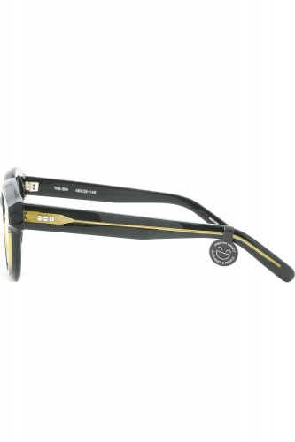 Komono - Occhiali da vista in celluloide tondi unisex verde - THE ISIA 2121