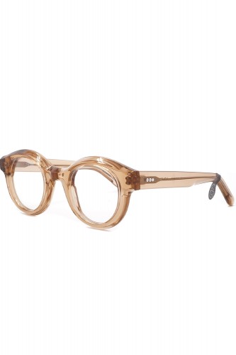 Komono - Occhiali da vista in celluloide tondi unisex marrone - THE ISIA 2122