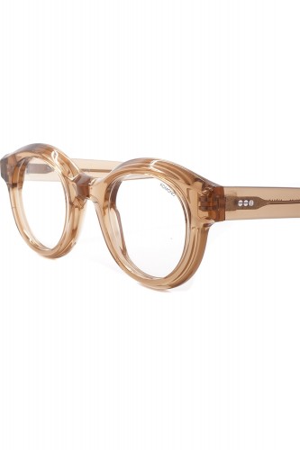 Komono - Occhiali da vista in celluloide tondi unisex marrone - THE ISIA 2122